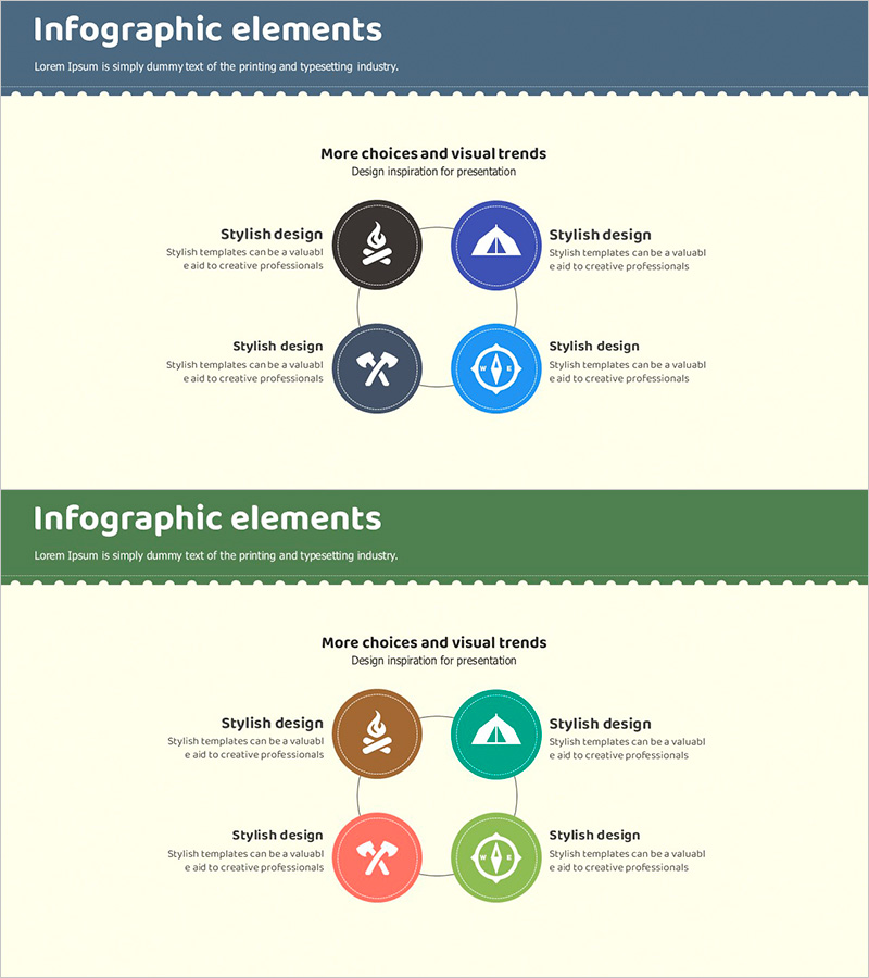 서비스 구성 다이어그램 캠핑 아이콘