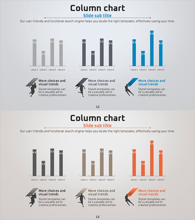 스포츠 세로막대 바 차트 – 성과 분석을 위한 탁월한 선택