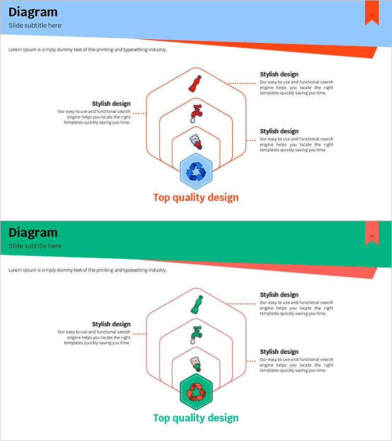 에너지 자원 전략 다이어그램 – 사업 비전을 담다