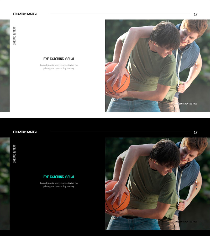 농구하는 학생들 – 도전과 소통