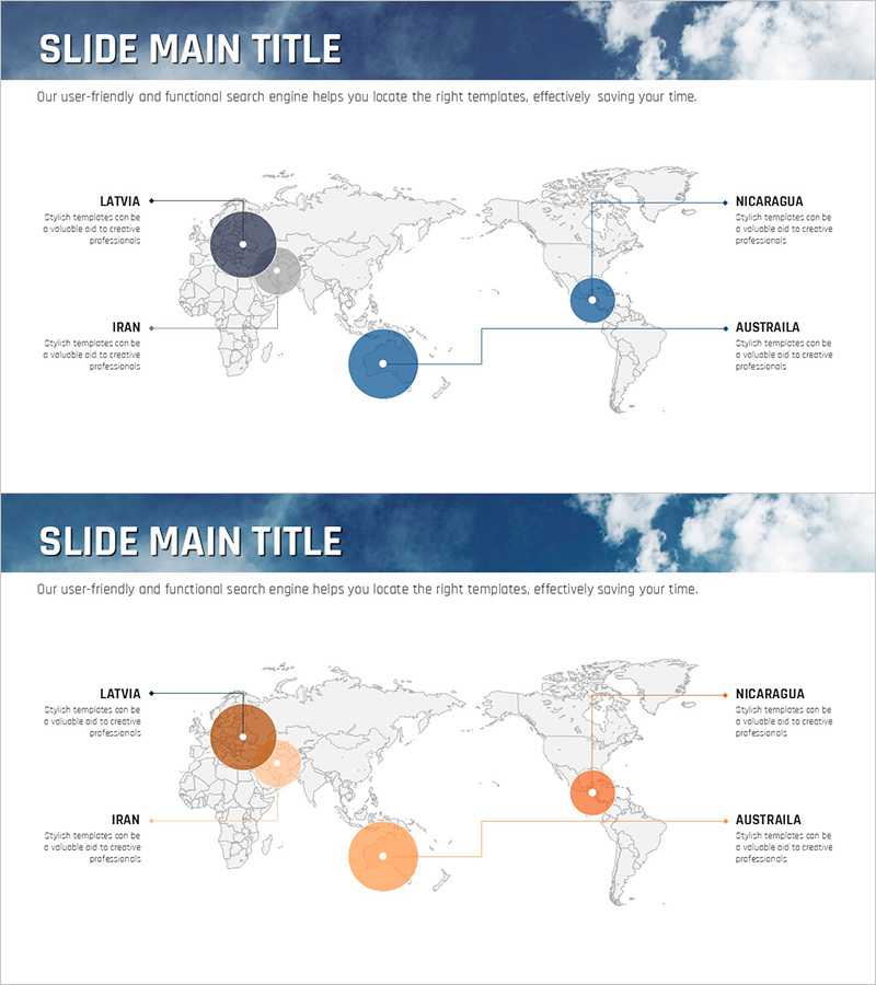 글로벌맵으로 시장 분석 – 바다 등대 컨셉