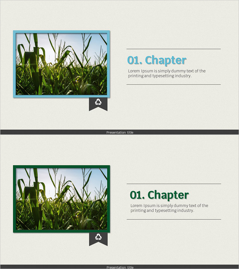 친환경 분리수거 와이드 템플릿_간지 – 지속 가능한 미래를 위한 시작