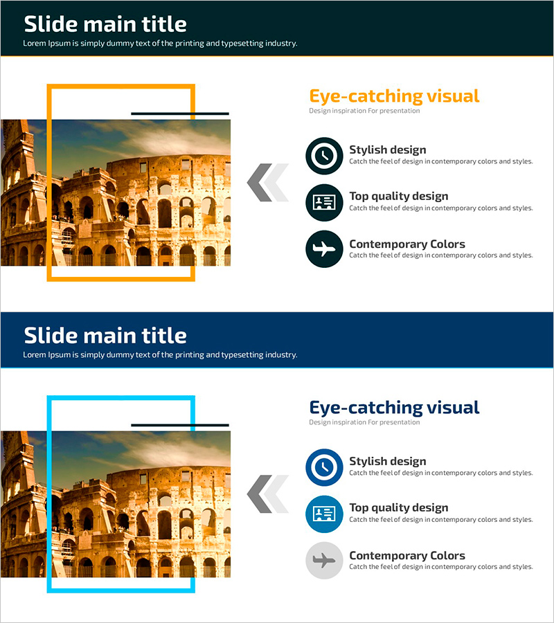 로마 여행 일정 계획 슬라이드 – 효과적인 추진 일정