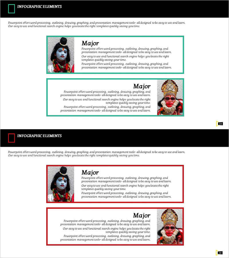 인도 여행 주요 고객 소개 및 고객 사례 – 고객의 이야기를 담은 슬라이드