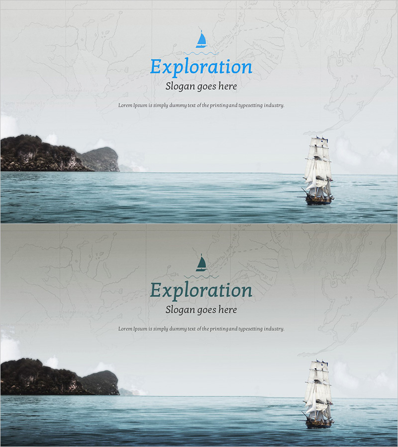 바다 모험 템플릿 – 탐험의 시작