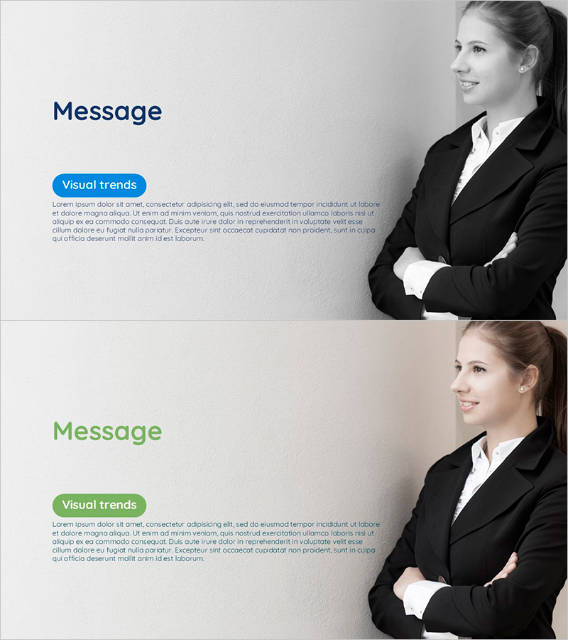 비즈니스 메시지 – 도전과 성공