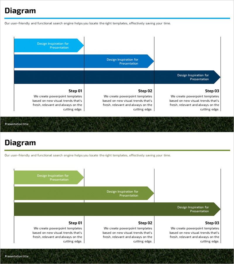 사업 단계별 추진계획 화살표 – 비즈니스 목표 달성을 위한 필수 템플릿