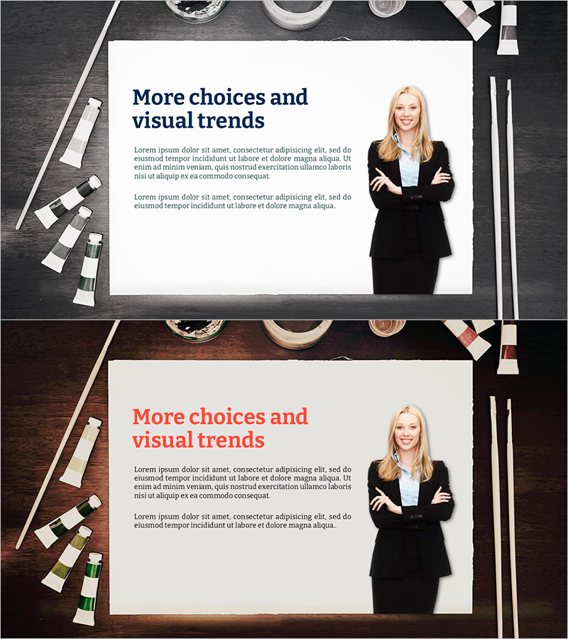 페인팅 템플릿 메시지 – 효과적인 인트로와 아웃트로