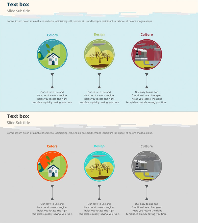 친환경 에코 사업배경 및 필요성 다이어그램 – 지속 가능한 미래