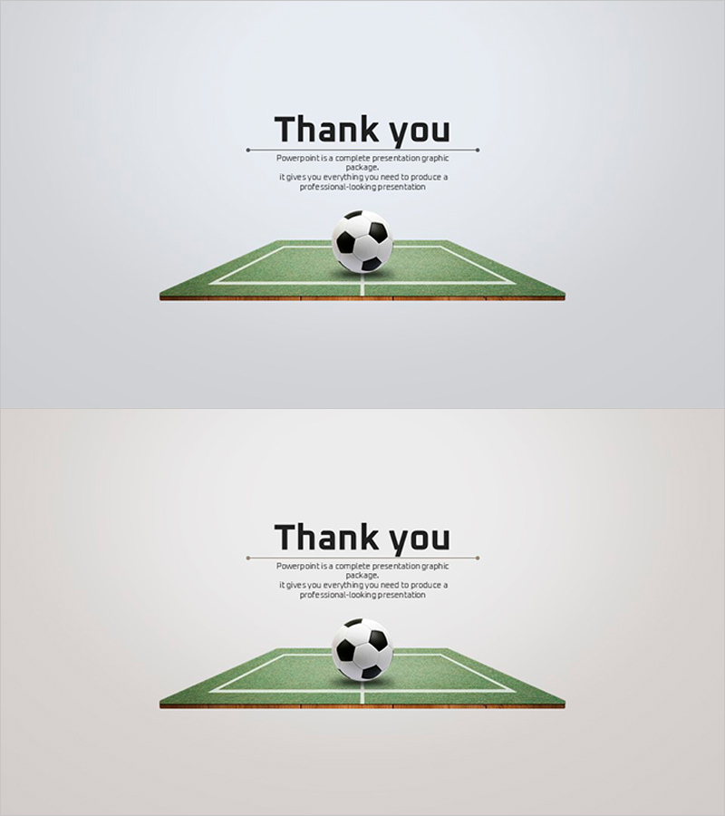 축구 매치 템플릿 엔딩표지