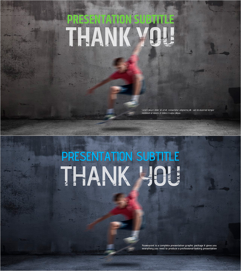 다이나믹 스포츠 템플릿 엔딩 – 강력한 마무리