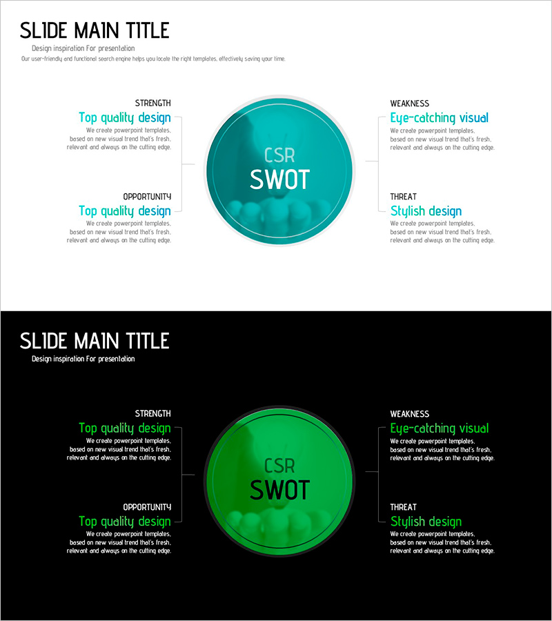 CSR SWOT 분석 다이어그램 – 기업의 강점과 기회 포착하기
