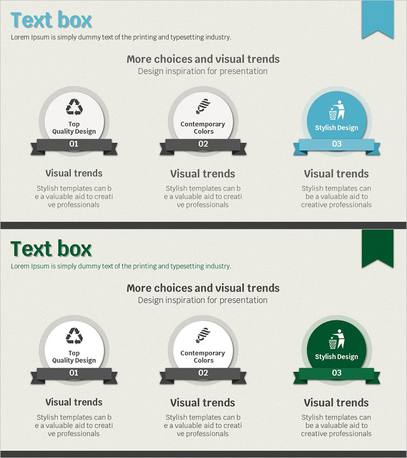 친환경 사업 향후 발전방향 아이콘 – 블루 그린