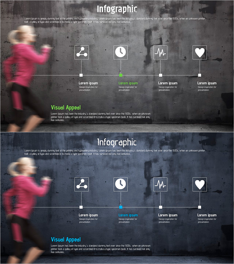 운동 활동 체계의 다이어그램 슬라이드 – 비즈니스 전략