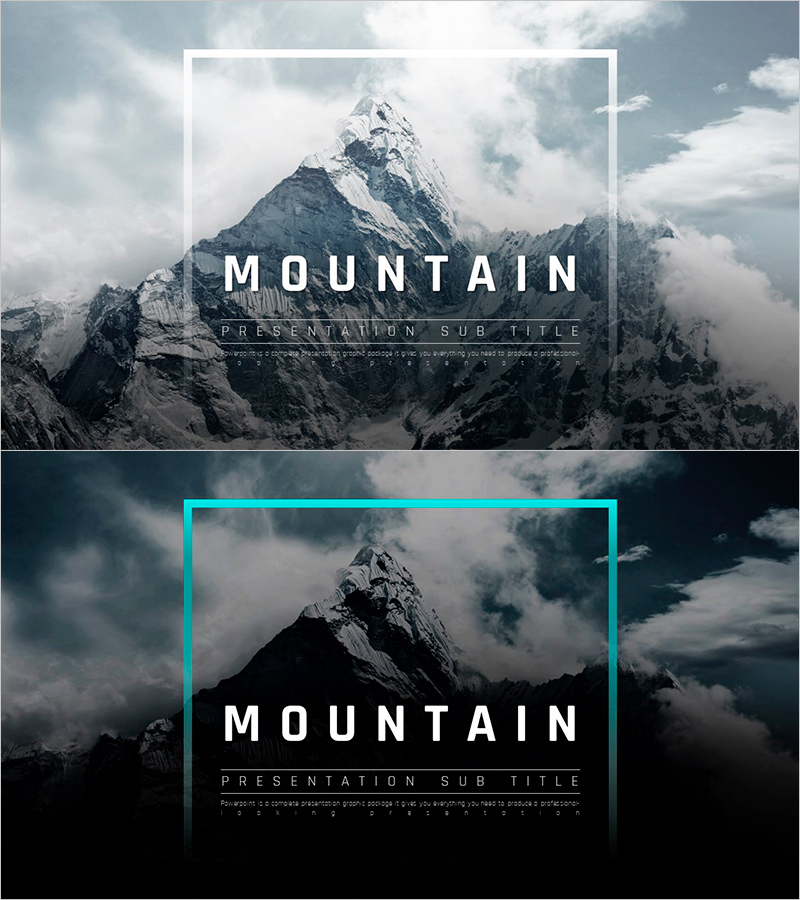 산 와이드 프레젠테이션 표지