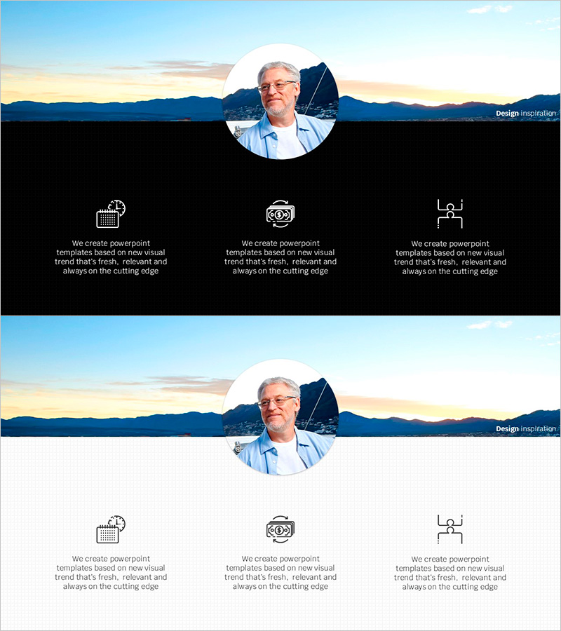 미니멀 디자인의 비즈니스 템플릿 – 혁신과 실용성