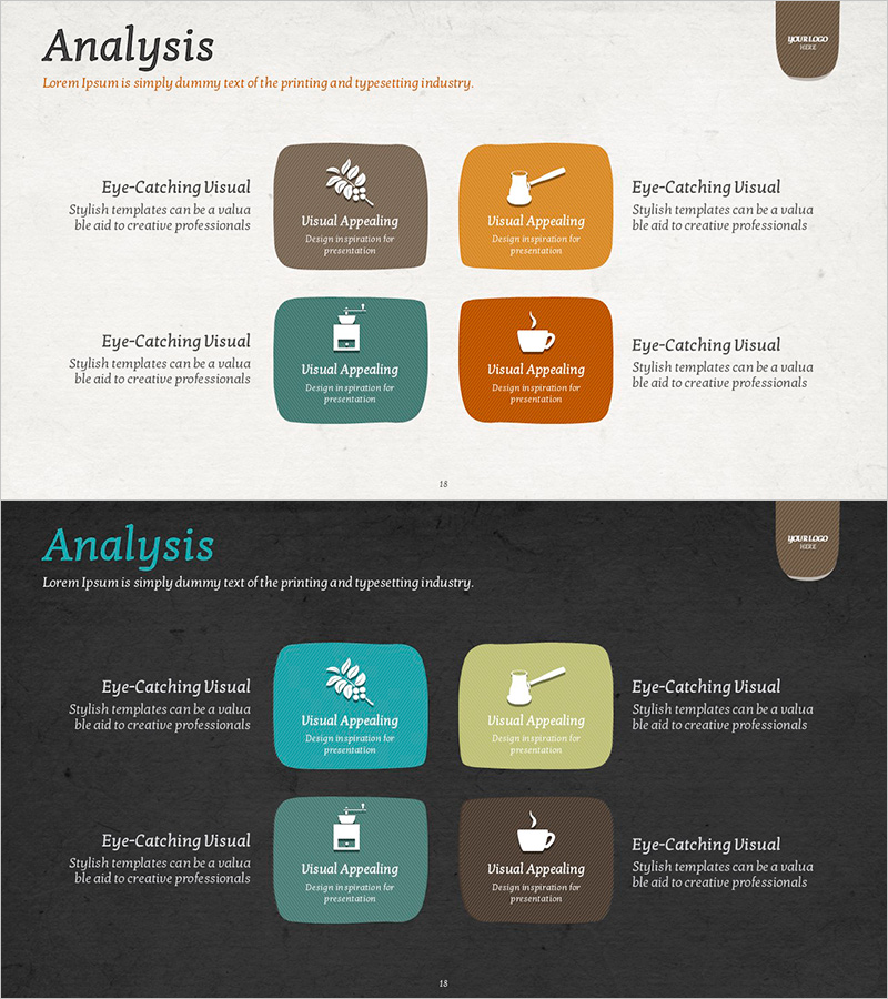 커피 재료 및 추출 방법 다이어그램 – 비즈니스 전략과 서비스 개발