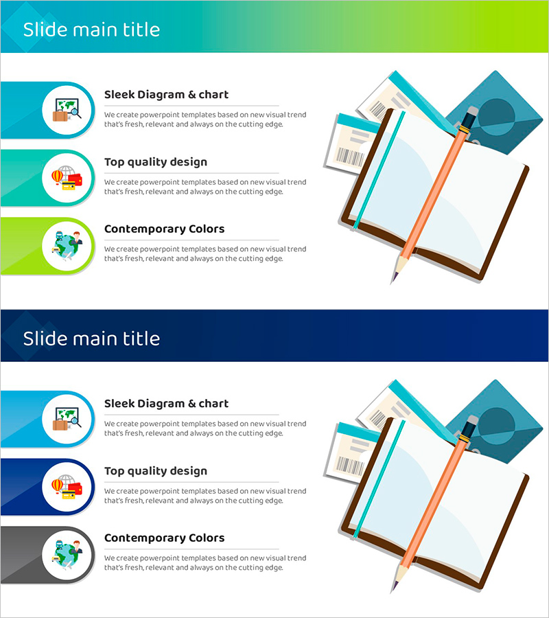 세계 일주 계획을 위한 폐쇄형 클러스터 슬라이드