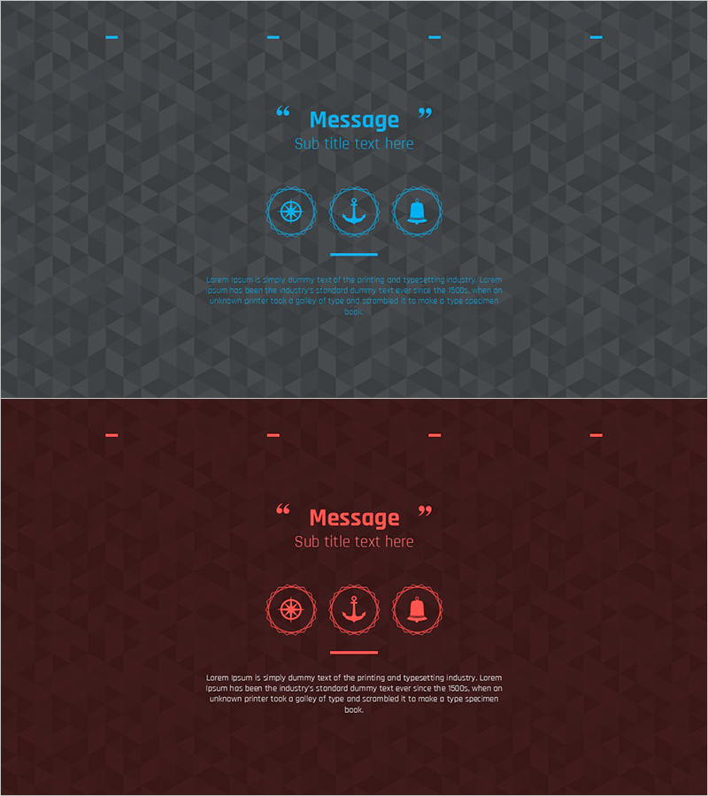 항해 여행 사업 메시지 전달 페이지 – 전문성 강조