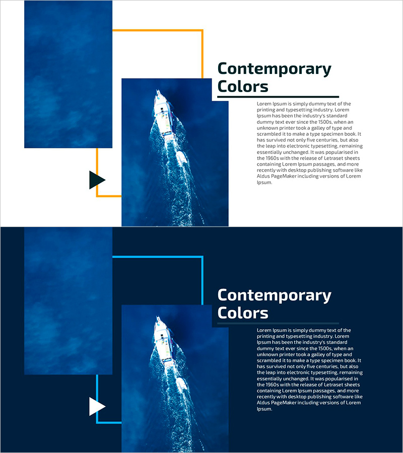 해상 투어 칼럼 – 고객에게 새로운 경험을 제공하는 슬라이드