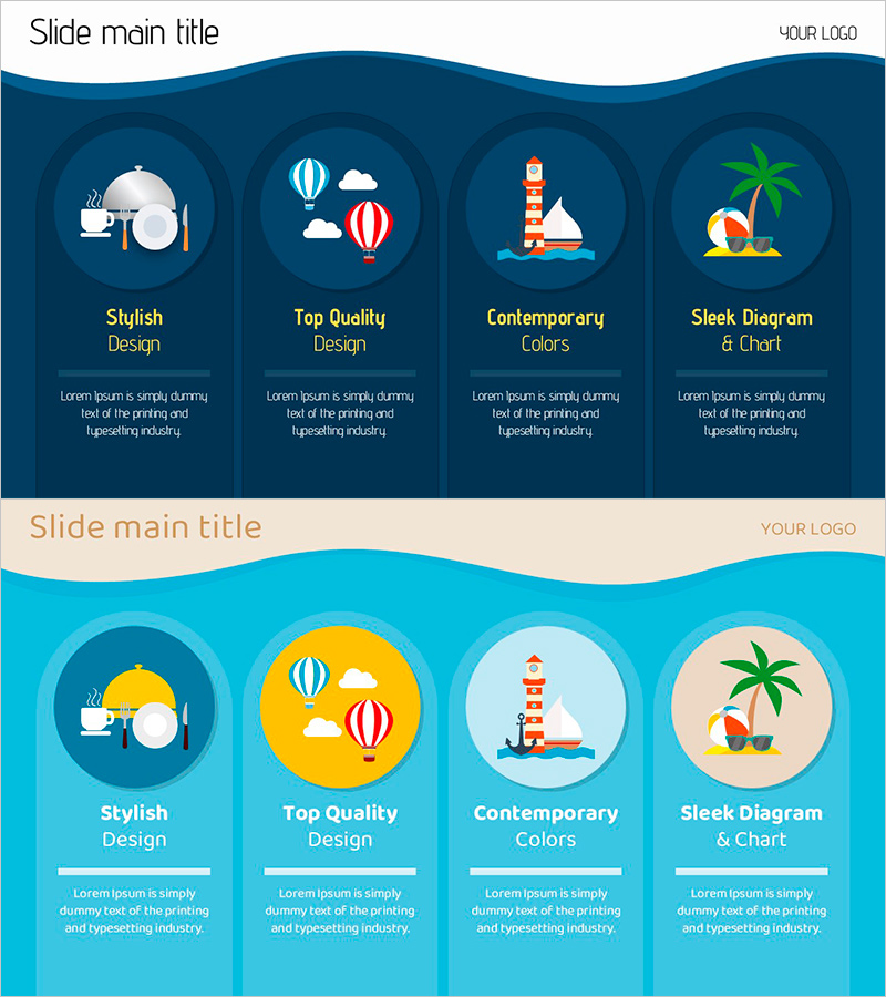 프리미엄 패키지 여행 혜택 – 스타일리시한 디자인