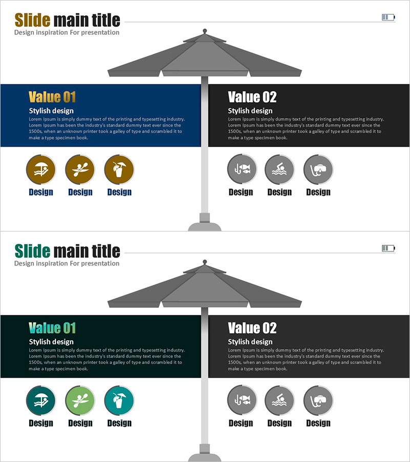 파라솔 인포그래픽 – 마케팅 전략과 서비스 실행