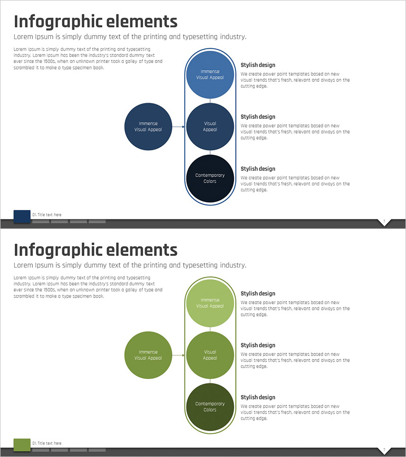 블루 그린 사업전략 다이어그램 – 비즈니스 비전과 전략의 커넥션