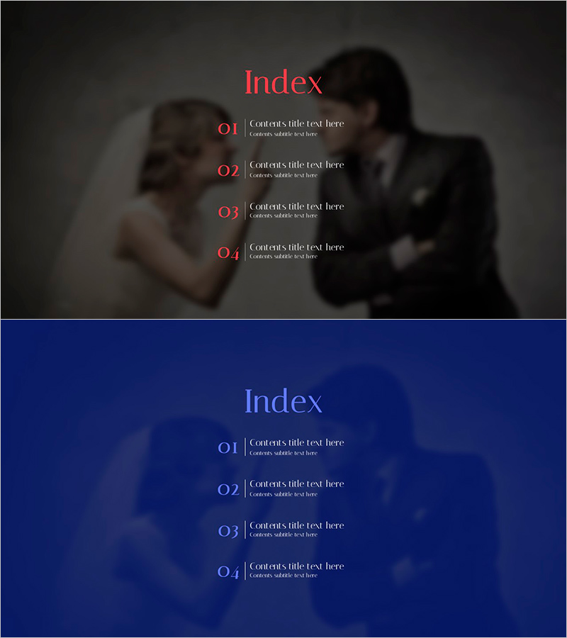 부부 갈등 템플릿 목차 - 갈등 해결을 위한 기초