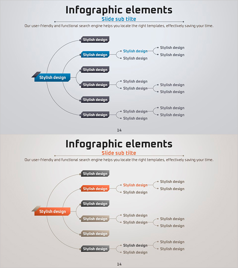 경기 토너먼트 및 선수 배치 인포그래픽 슬라이드