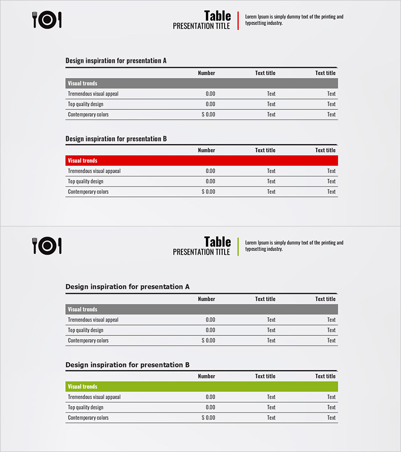 레드 그린 테이블 – 현대적인 다이어그램 설계