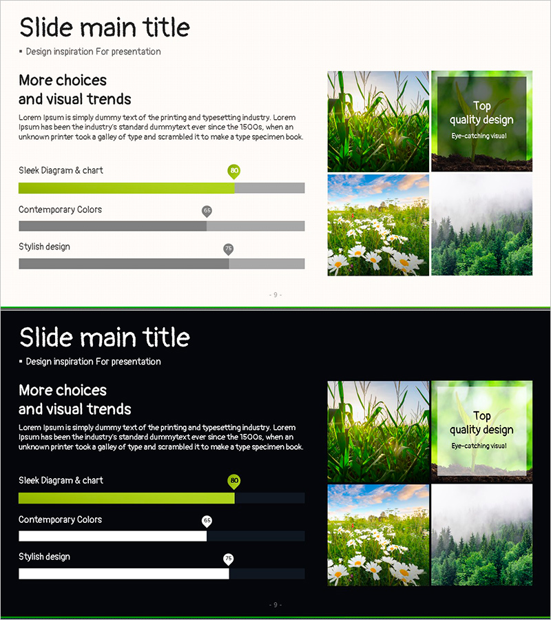 가로막대 차트와 식물원 – 시장 분석을 위한 시각화