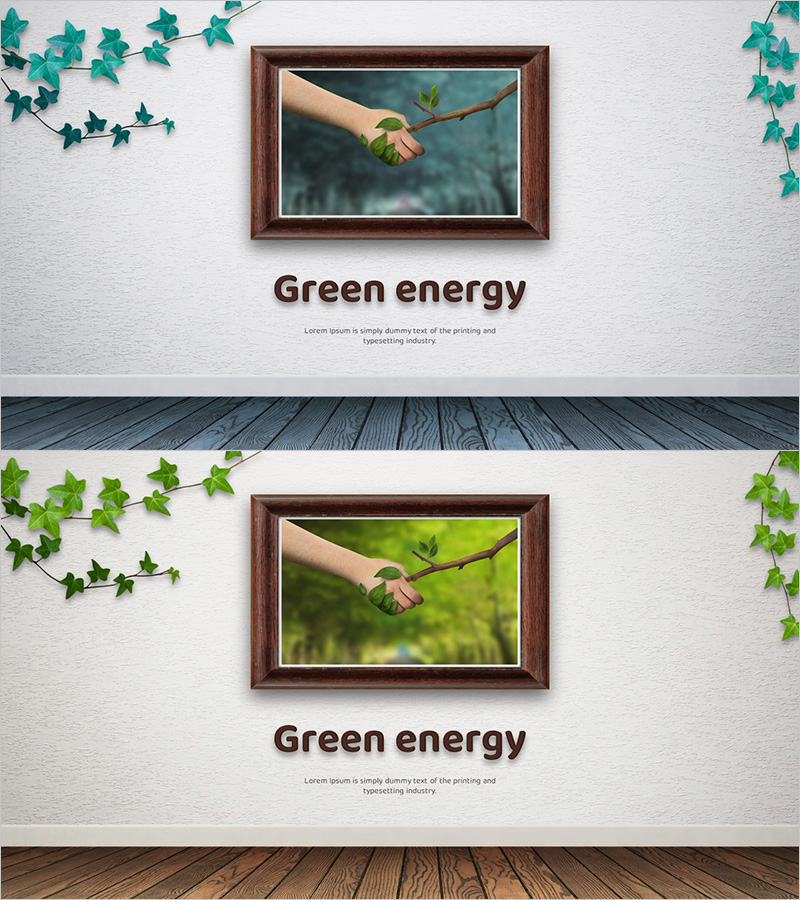 친환경 보호 프로젝트 템플릿 - 자연과 함께