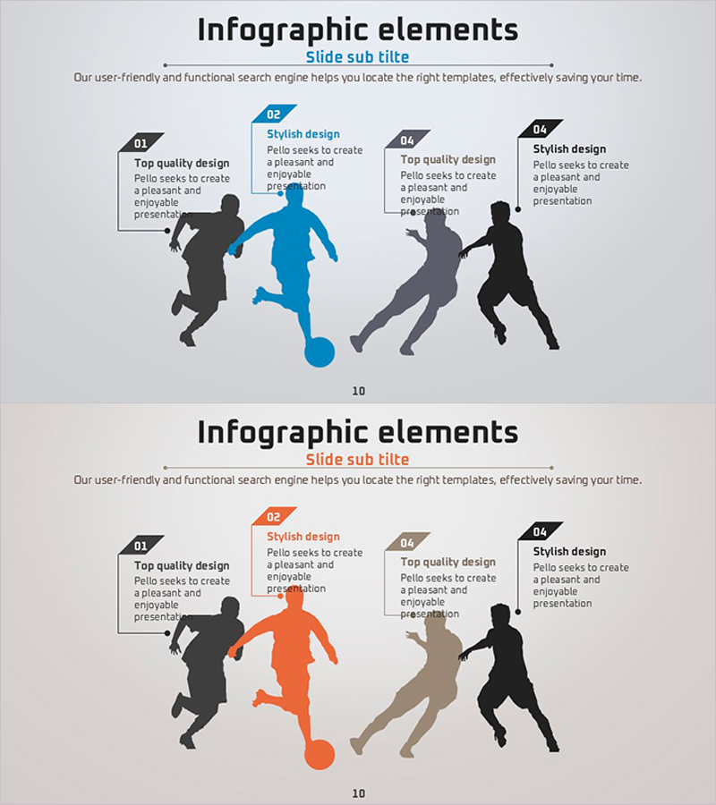 축구 선수의 실루엣과 분석 – 시장 경쟁 이해