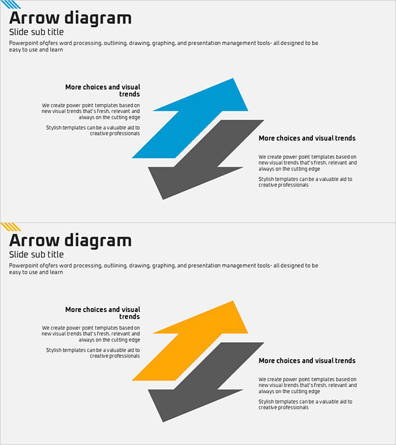 Multidirectional Illustration Diagram – Creative Visualization
