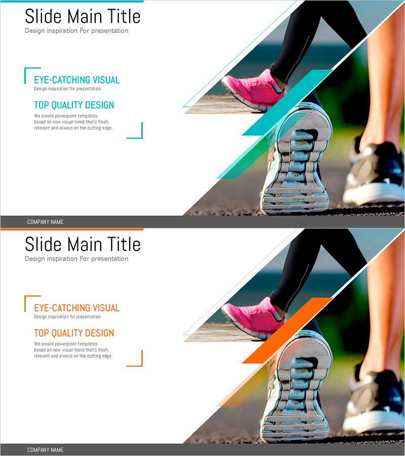 걷기의 중요성을 강조하는 프레젠테이션 템플릿 – 건강과 활력을 위한 필수 요소