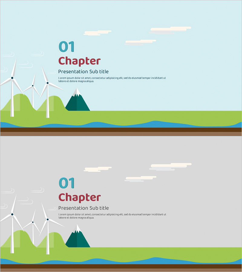 에코 에너지 템플릿 – 지속 가능한 발전과 혁신