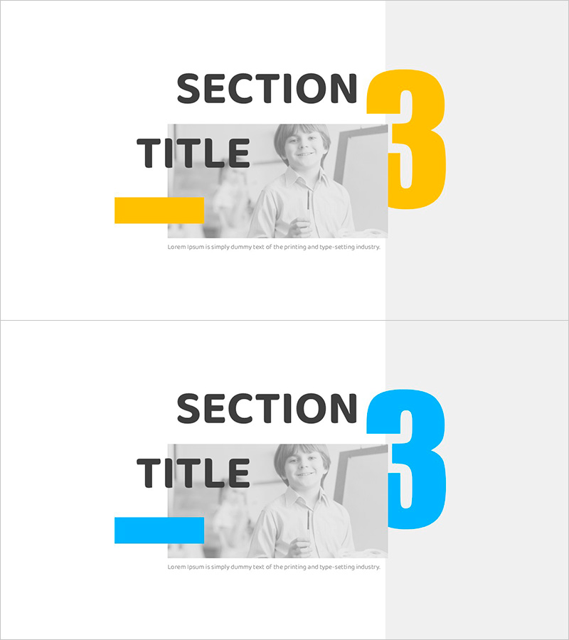 새학기 템플릿 간지03 – 활기찬 학습에 심미성을 더하다