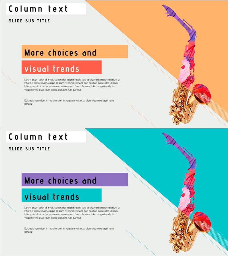 악기에 대한 칼럼 – 최신 트렌드를 담은 프레젠테이션