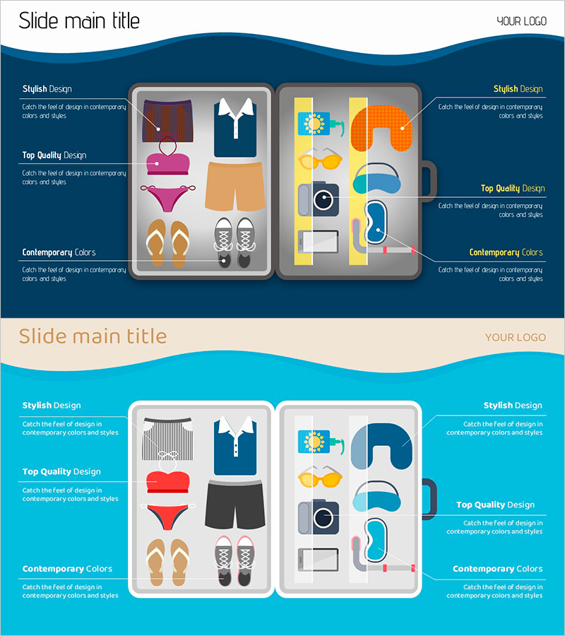여행용 캐리어 수하물 분석 슬라이드