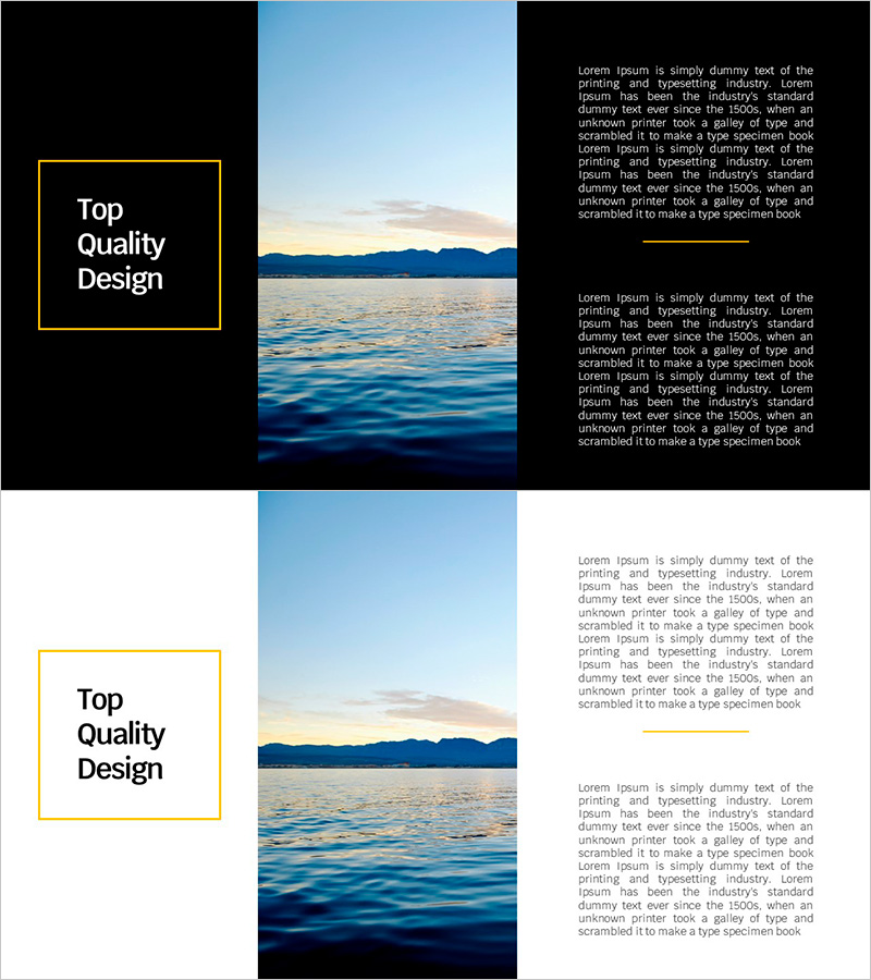 프리미엄 디자인을 강조한 템플릿 – 탁월한 품질