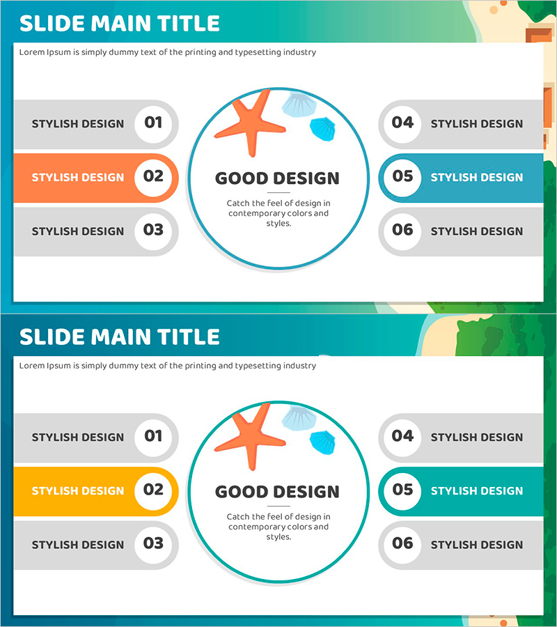 바다 폐쇄 확산 다이어그램 – 사업 비전과 전략