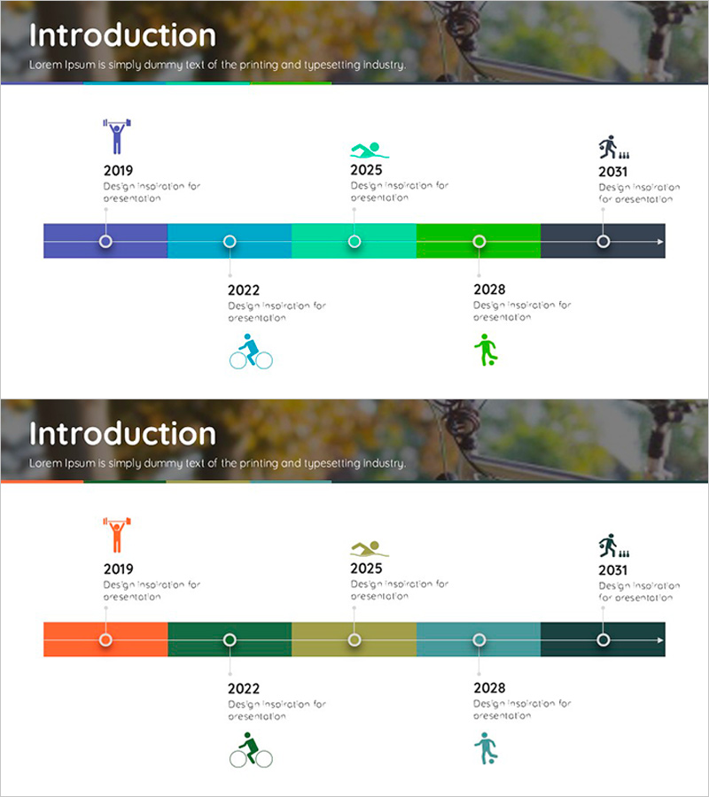 스포츠 연혁 및 로드맵 – 비전을 향한 여정