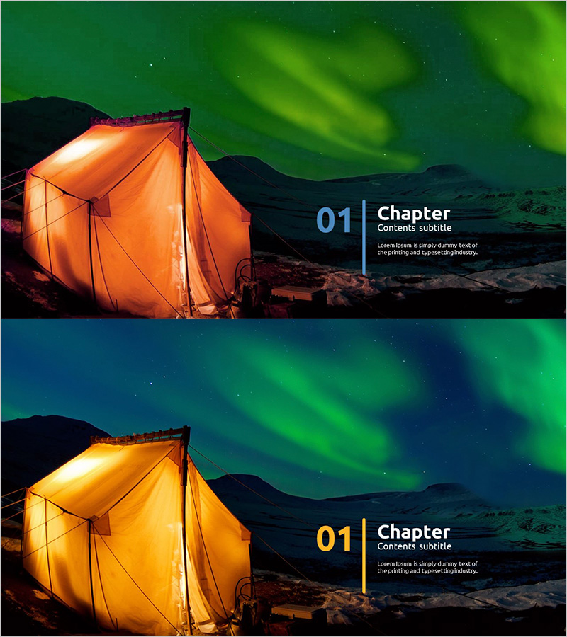 여행배낭 캠핑 템플릿 – 간편하고 매력적인 간지 스타일