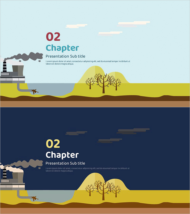 에코 에너지 템플릿 - 지속 가능성과 혁신