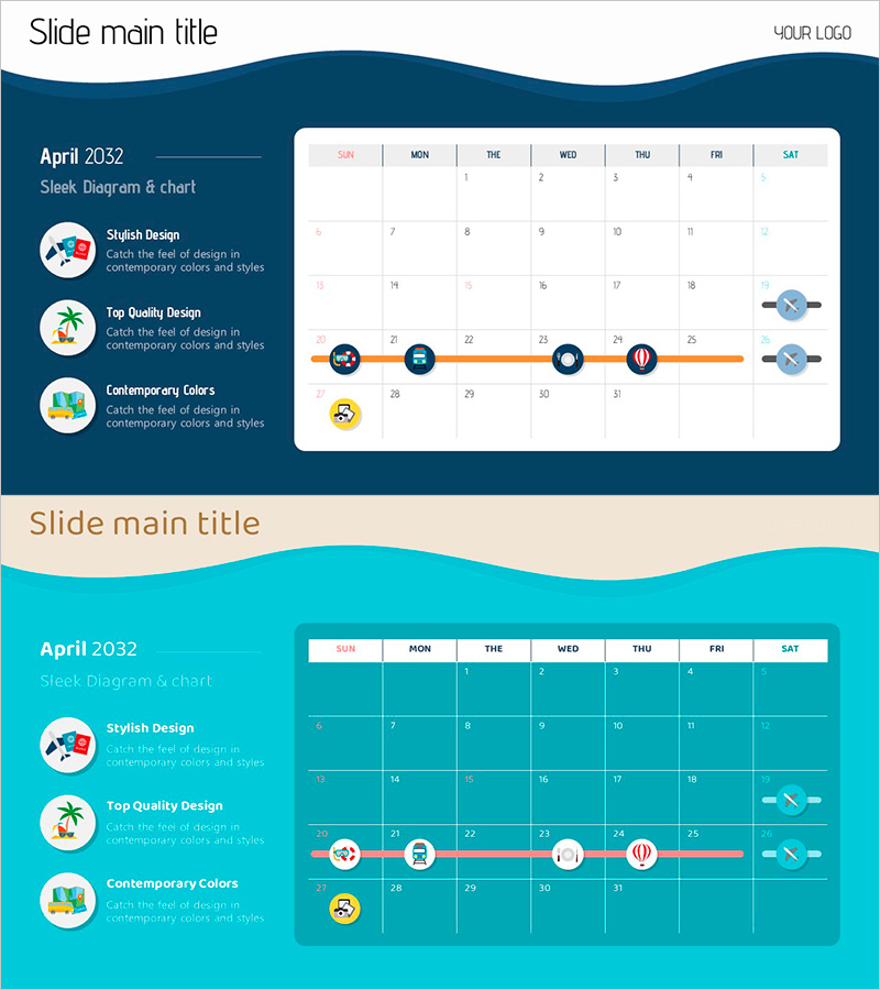 여름 휴가 일정표 – 사업 운영 계획