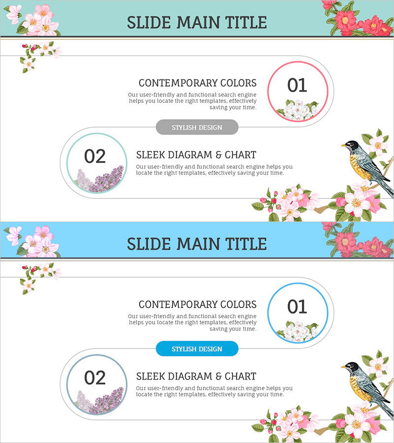 꽃과 흐름 다이어그램 – 사업추진 전략