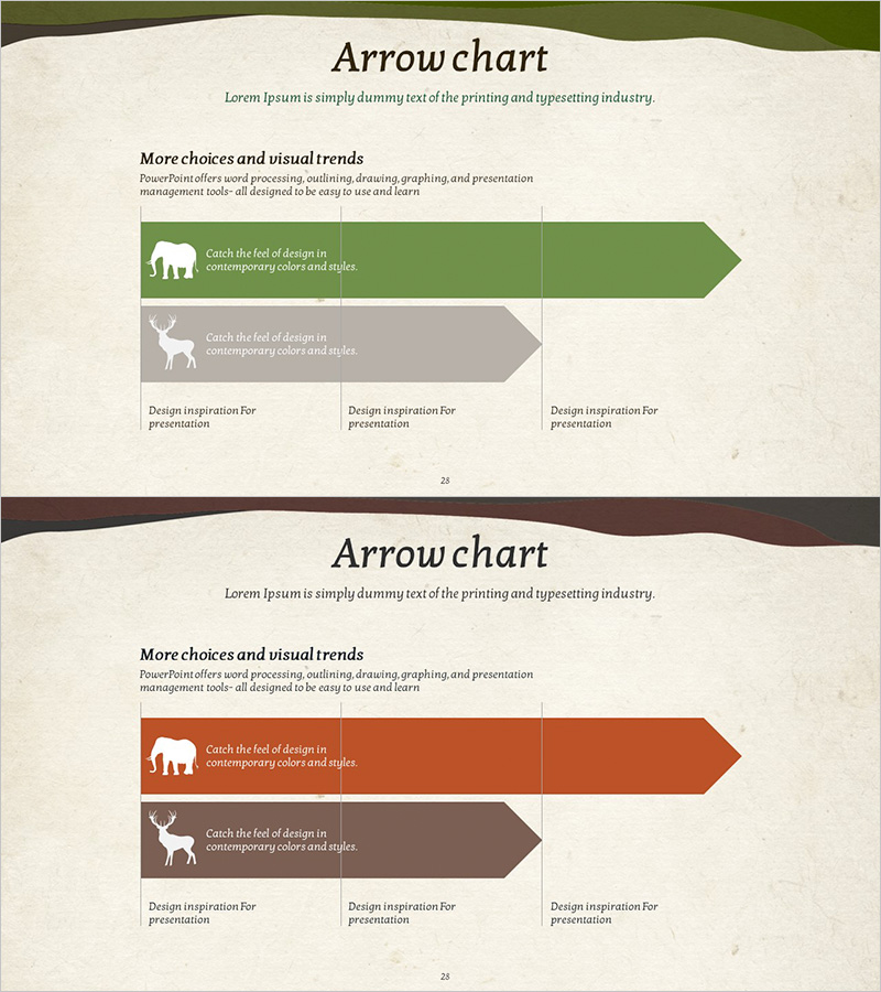 동물 자연보호 향후 발전방향 화살표