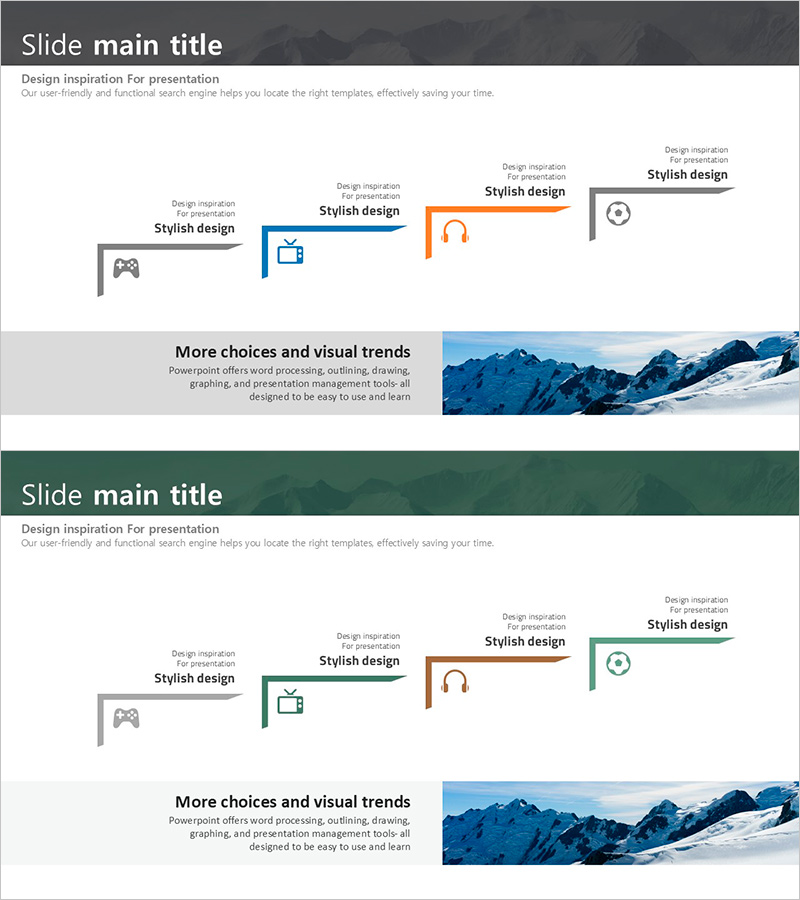 단계별 등산 다이어그램 – 마케팅 전략의 체계적 시각화