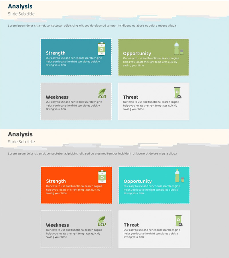 친환경 사업영역 다이어그램 – 지속 가능한 미래