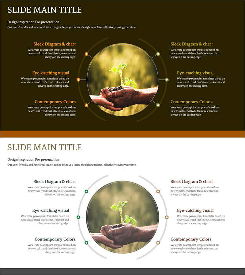 친환경 보호 다이어그램 – 지속 가능한 비전을 위한 시각화